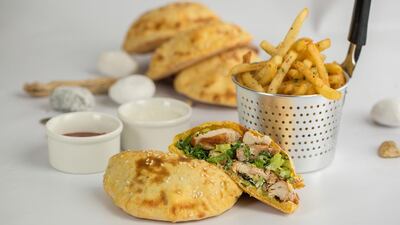 Local Bites Cafe, Khameer Sandwich. Courtesy of Local Bites Cafe