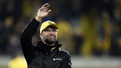 Jurgen Klopp shown as Borussia Dortmund manager earlier this year. Odd Andersen / AFP / March 3, 2015