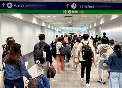 Filipino expats asked for their government's assistance to return home during the Iran war, with many saying they would return once the war ended. Photo: Department of Migrant Workers / Facebook