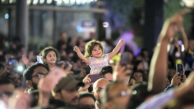 Fans of all ages were on hand at the event.