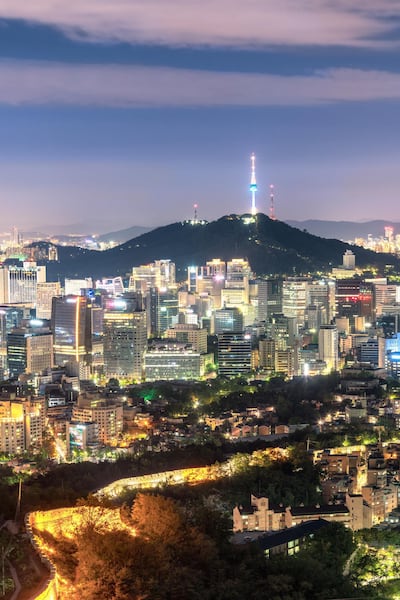 Downtown Seoul. Getty Images