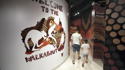 The Walkabout is an exhibition that focuses on Australian creatures at The Green Planet, Dubai. Chris Whiteoak / The National