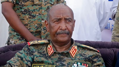 Sudan's de facto leader and army chief Gen Abdel Fattah Al Burhan. AFP