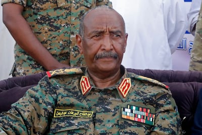 Sudan's de facto leader and army chief Gen Abdel Fattah Al Burhan. AFP