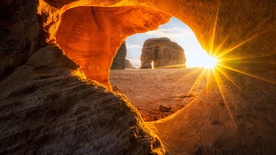 The otherworldly landscape of AlUla makes the area a prime filming location. All photos: Film AlUla