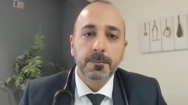 Dr Kayvan Mirhadi spoke to The National on January 12, 2026, from his medical office in New York state