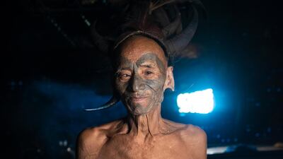 A Konyak tribesman from Nagaland. Courtesy Aman Chotani