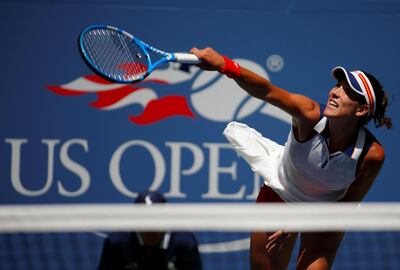 Garbine Muguruza was briefly world No 1 during last year's US Open. Mike Segar / Reuters