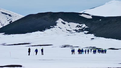 Princess Abeer took part in the expedition to Antarctica in November. Photo: Heidi Victoria