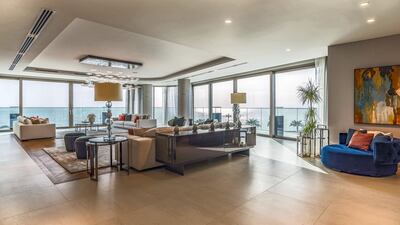 The open plan living provides sea views from many angles. Courtesy LuxuryProperty.com