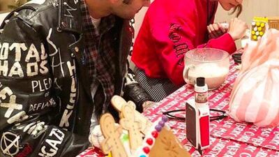 Zayn Malik spending Christmas with Gigi Hadid's family, in a post shared by the model's mother Yolanda Hadid in December 2017. Instagram / Yolanda Hadid