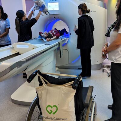 Najib will undergo his operation on Thursday. Courtesy Goodwill Caravan