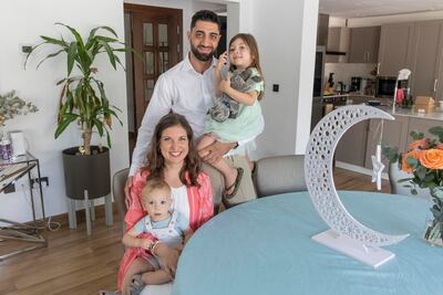 The family incorporate their different backgrounds into celebrations. Antonie Robertson / The National