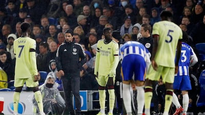 SUBS: Nicolas Pepe (Odegaard, 63) 6 – A positive substitution but Pepe didn't get on the ball enough when introduced. Getty