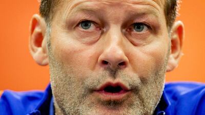 New Netherlands manager Danny Blind. Robin Van Lonkhuijsen / EPA