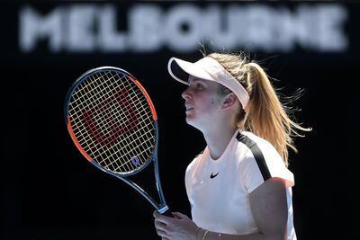 Elina Svitolina returns to the Dubai Duty Free Tennis Championships to defend her title. Lukas Coch / EPA