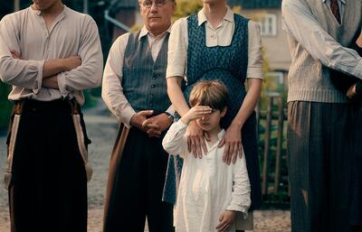 Cai Cohrs in a scene from 'Never Look Away'. Caleb Deschanel/Sony Pictures Classics via AP