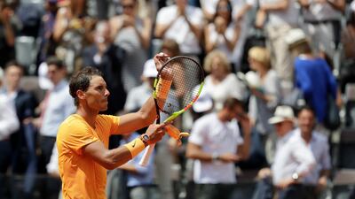 Rafael Nadal continues his excellent run at the Italian Open. Andrew Medichini /. AP Photo