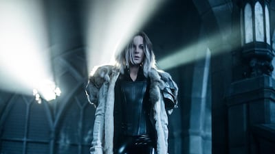 Kate Beckinsale as Selene in Underworld: Blood Wars. Larry Horricks / CTMG / Sony Pictures