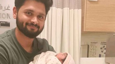 In Dubai, Indian couple Shamfas Abdulla and Ahsana welcomed their baby girl at Aster Hospital Al Qusais at 1.49am. Photo: Aster Hospital