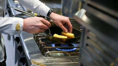 He worked under Gordon Ramsay for eight years