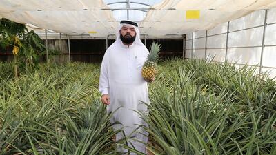 Mr Al Banna shares a love of agriculture with his father