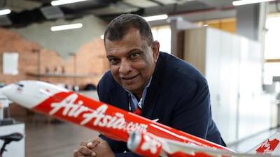 Tony Fernandes, founder and chief executive of AirAsia, said a Gulf regional hub will connect people in South-East Asia with Europe. Reuters