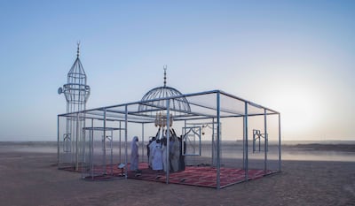 Ajlan Gharem's 'Paradise Has Many Gates' is a transparent mosque, 2015