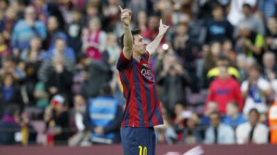 Barcelona trail Real Madrid by four points in the La Liga title race. Albert Gea / Reuters