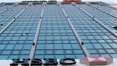 HSBC follows many other banks in the region that have reported lacklustre earnings for the fourth quarter. Ravindranath K / The National