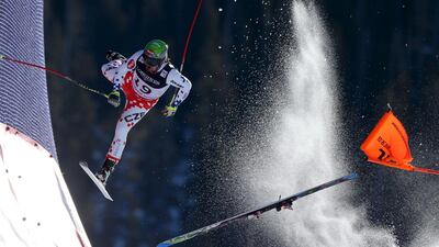 Sports, 1st prize singles, World Press Photo Awards (Christian Walgram — FIS World Championships) Ondrej Bank of Czech Republic crashes during the downhill race of the alpine combined at the FIS World Champioships 2015 in Beaver Creek February 8, 2015. Christian Walgram / Reuters via WPP