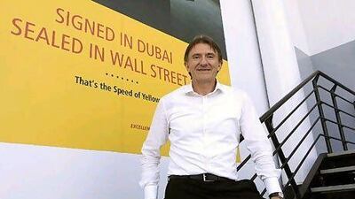 Ken Allen, the global chief executive for DHL Express says the Emirates is among the company’s fastest-growing markets as the economy recovers. Satish Kumar / The National