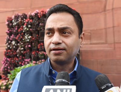 Nakul Nath is the richest candidate in India's first phase of elections, with assets worth $86 million. Getty Images