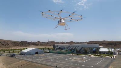 Volocopter's first test flight in Neom marks progress towards adoption and commercial operation in the kingdom. Photo credit: Neom