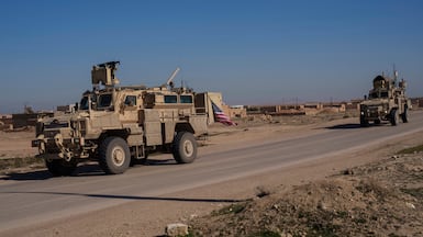A small number of US troops remain in Syria to prevent a resurgence of ISIS. AP