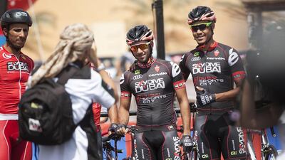 Skydive Dubai is one of two Emirati team participating in the Abu Dhabi Tour. Mona Al Marzooqi/ The National