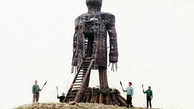 'The Wicker Man' (1973). Studio Canal/Shutterstock