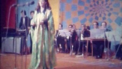 A video grab of the Algerian singer Warda, who died in Cairo in May 2012 at the age of 72.