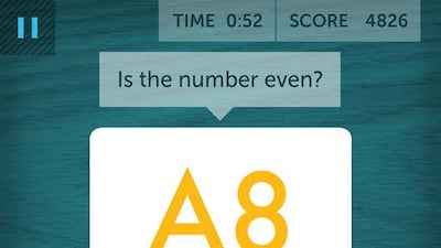 Screen grab of Lumosity, a brain-training app created by Kunal Sarkar.