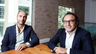 Husain Makiya, left, and Abed Bibi are partners in YouGotaGift.com, an online system for giving people presents. Sarah Dea / The National