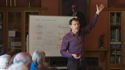 Alex Broun will help budding playwrights create a brief piece. Courtesy Short+Sweet Dubai Theatre Festival