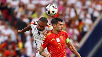 Poor movement in the first half, shot over at the start of the second when he was much improved. Involved in the first goal. Brought off as Spain sought, unsuccessfully, to protect their lead. Booked in the celebrations for the winner and will miss the semi-final. Reuters