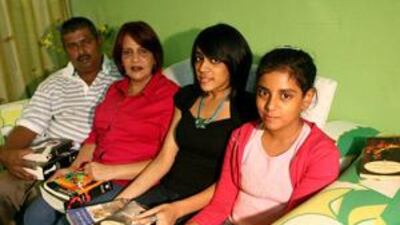 Laxman Perera, Christobel, Lyanne, and Lauren have always loved books.