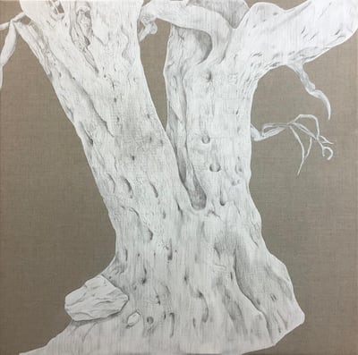 Praneet Soi 'Olive Tree IV' (2020). Courtesy Ishara Art Foundation