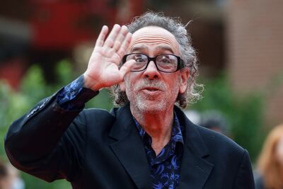 US director Tim Burton is bringing his dark, twisted gothic style to Netflix's 'Wednesday'. EPA