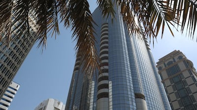 Silver Tower, located on the Corniche, became the tallest in 1990. Delores Johnson / The National