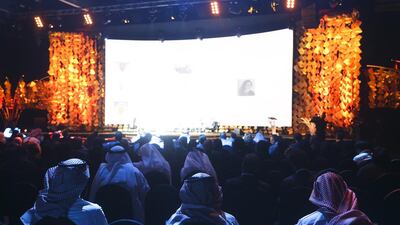 The Khalifa Fund for Enterprise Development has financed 582 projects, investing Dh900 million so far since its inception in 2007. Above, attendees listen to lectures during the forum. Lee Hoagland / The National