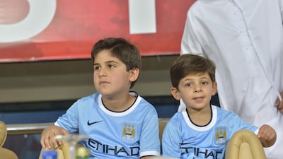 Sheikh Mansour’s children.