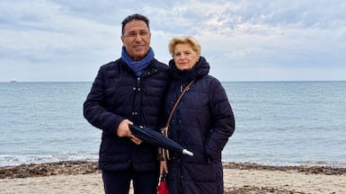 Khalifa Al Abri and his wife Karin met in Germany in 1987. Photo: Supplied