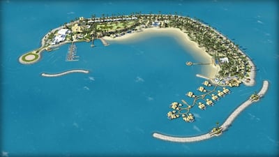 Banana Island off the coast of Doha. Courtesy Anantara